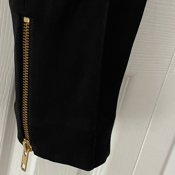 NWT VATANIKA Crepe Blend Cropped Skinny Cargo Pants 4 - Picture 8 of 13